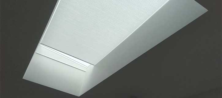 Duette / Pleated skylight blinds from brite blinds