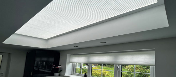 TrueVue rooflight blinds