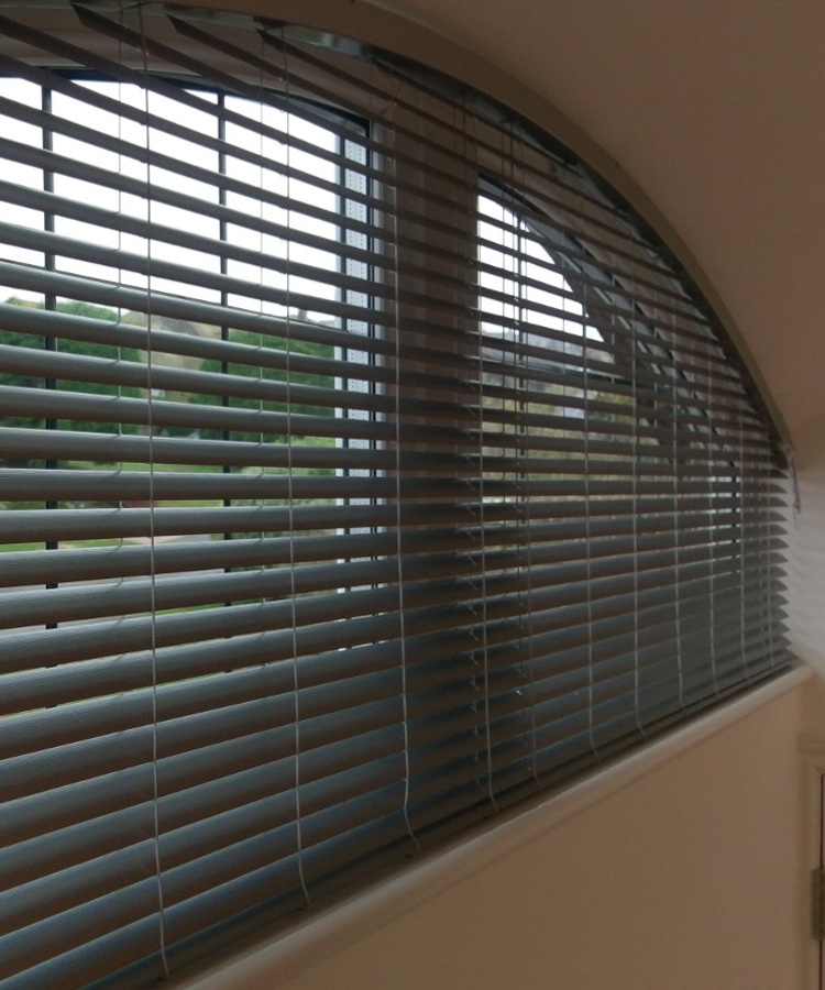 shaped blinds