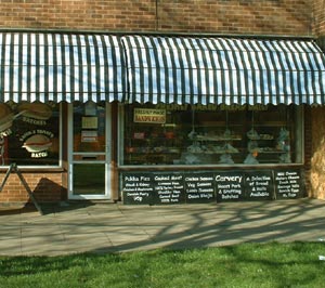 window canopies