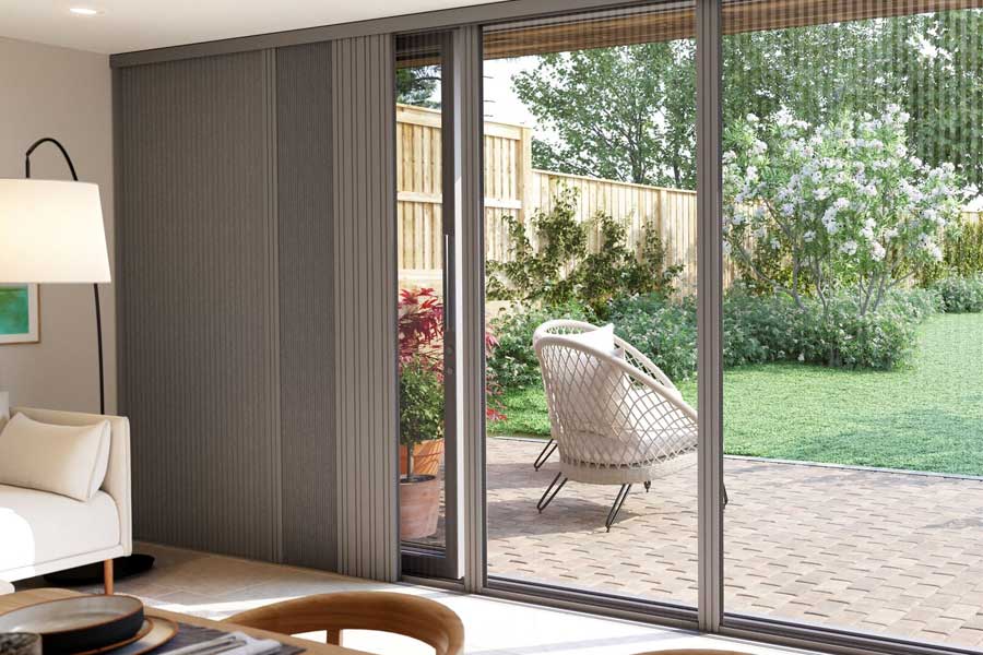 Blind Screen with double track operation