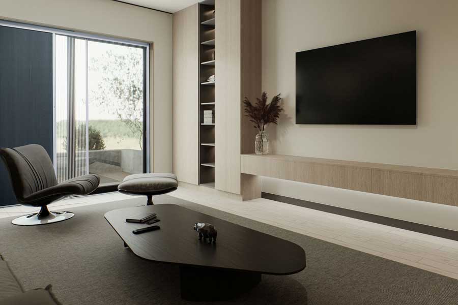 Blind Screen for sliding doors