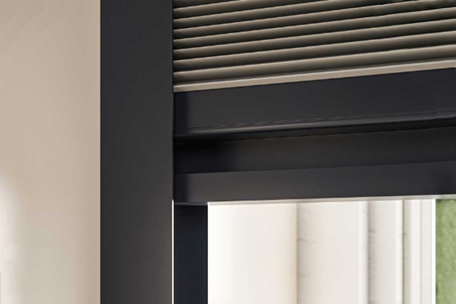 Motorised duette blinds