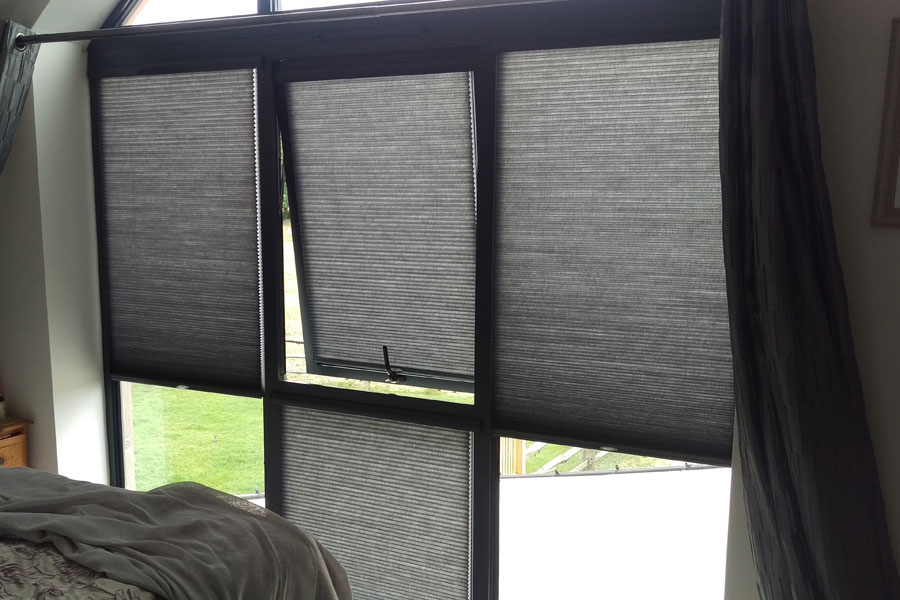 Perfect Fit duette honeycomb blinds
