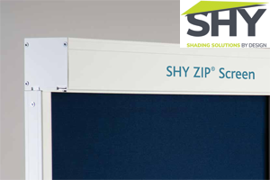 Electric SHY ZIP blinds