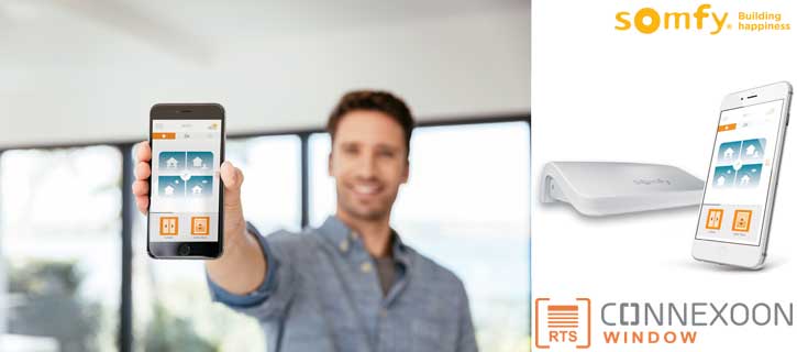 App control with Somfy Connexoon